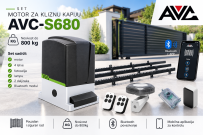 Motor Za Kliznu Kapiju AVC-S680 Set, AC220V/24V do 800kg